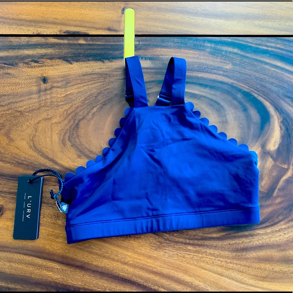 L’URV I’m on clouds halter bralette, NWT